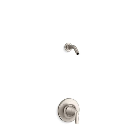Sterling Medley Rite-Temp Shower Trim Set, Without Showerhead In Vibrant Brushed Nickel TLS27372-4-BN
